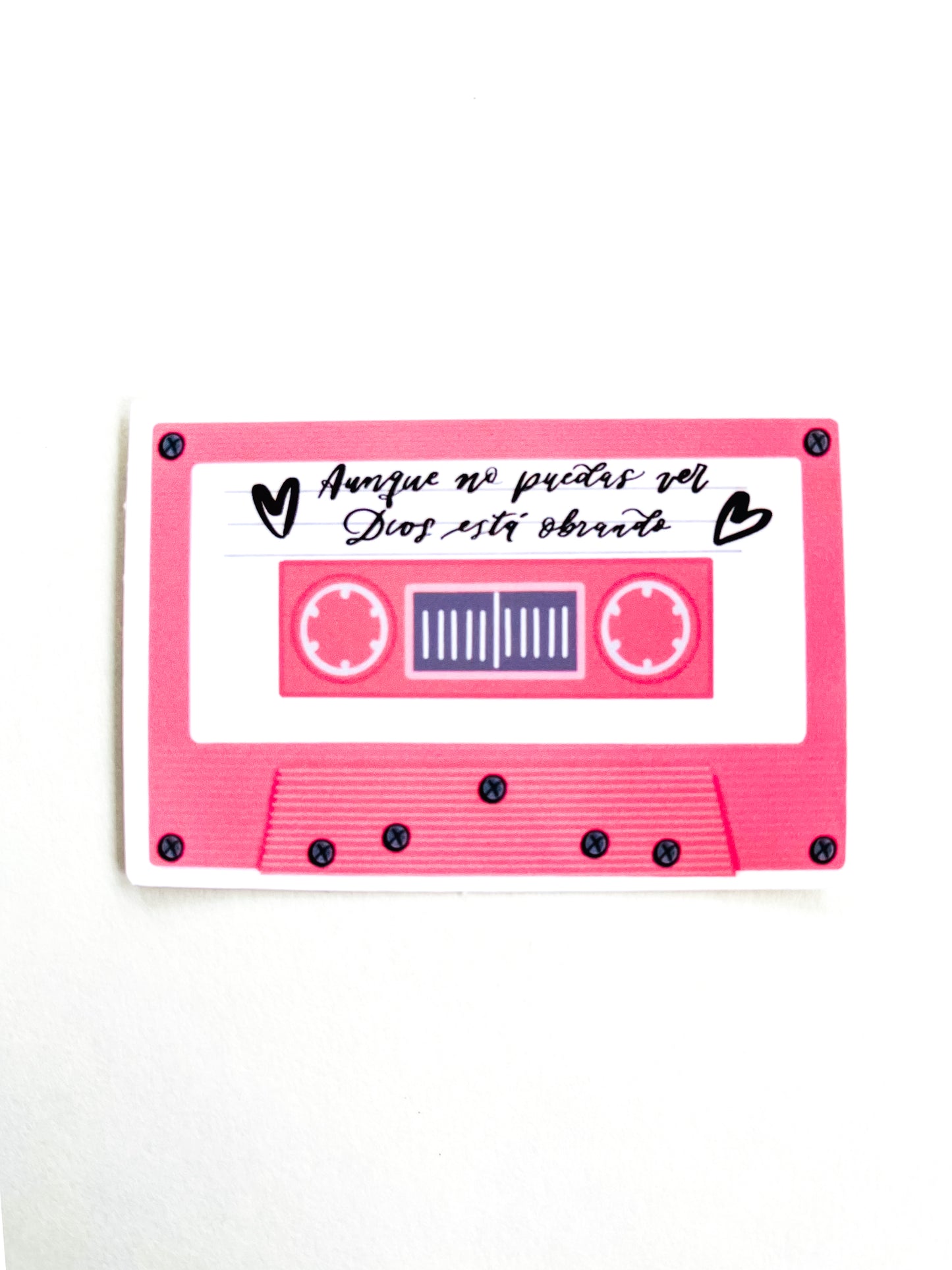 Aunque no puedas ver , Dios esta obrando, Sticker