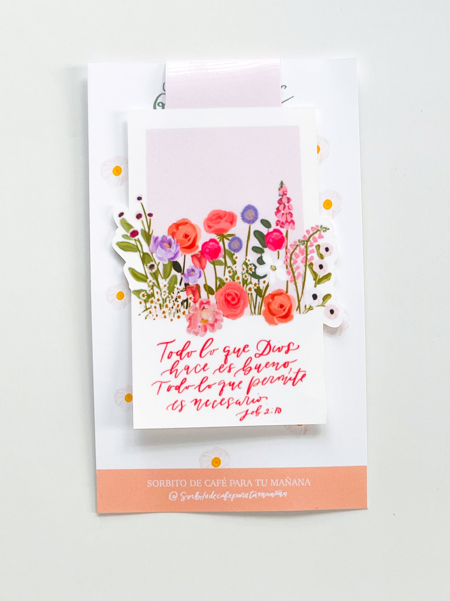 Marcador Magnético, Todo lo que Dios hace es bueno, Todo lo que permite es Necesario.