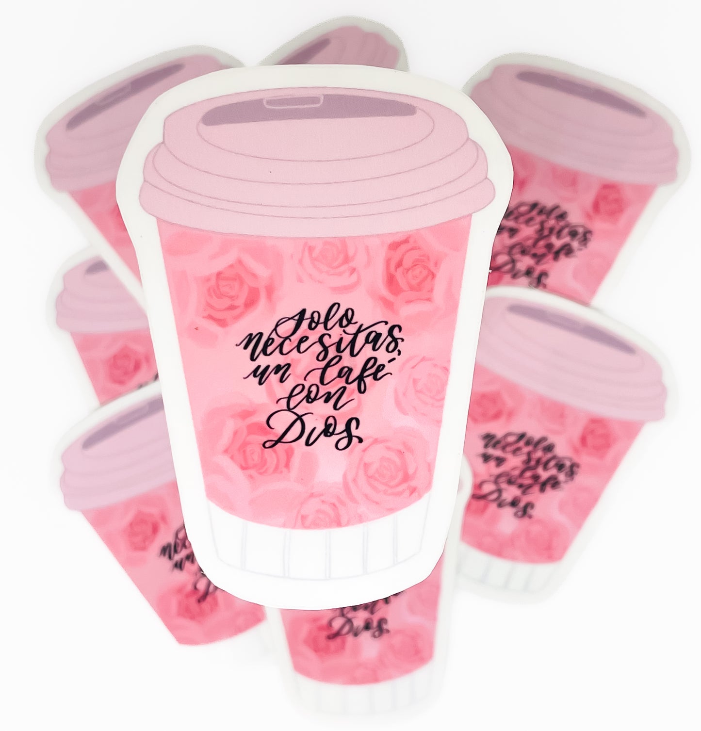 Solo necesitas un Café con Dios, Sticker