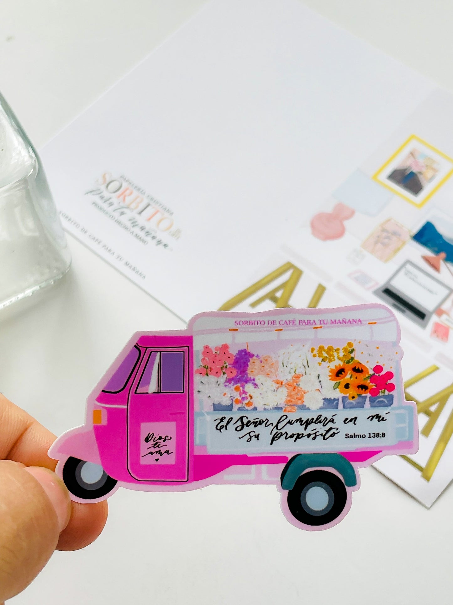 Sticker el Señor cumplirá el propósito en mi