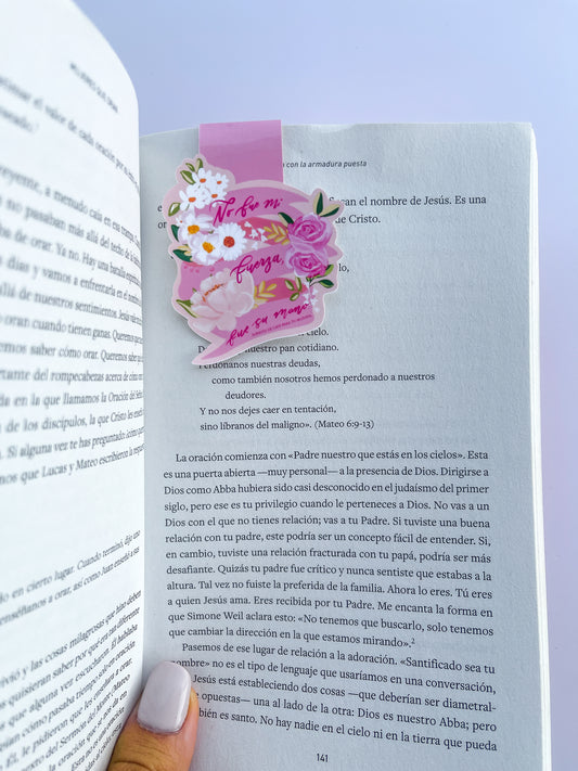 Marcador Magnético  No fue mi fuerza, fue su mano.