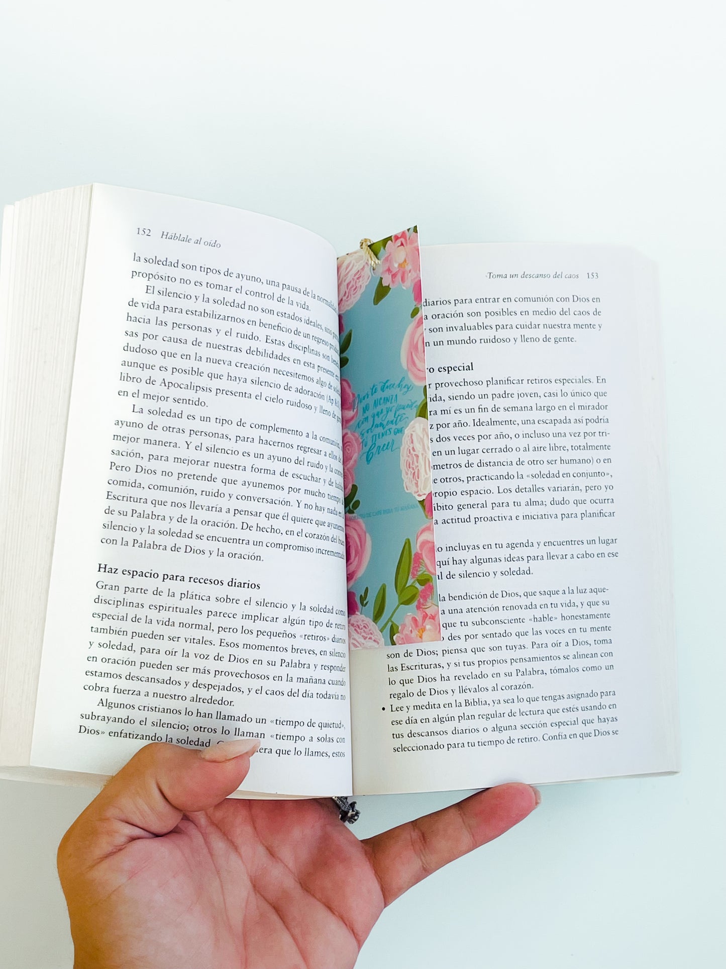 Marcador de libros, Dios te dice: No alcanza con que Yo pueda Solamente.Tú tienes que creer.